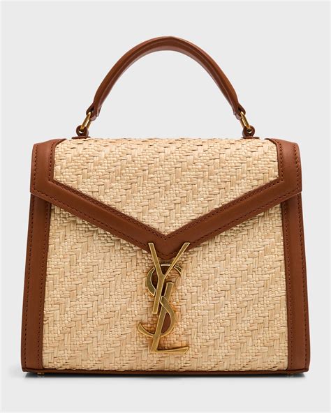 ysl pink raffia|YSL st laurent handbags.